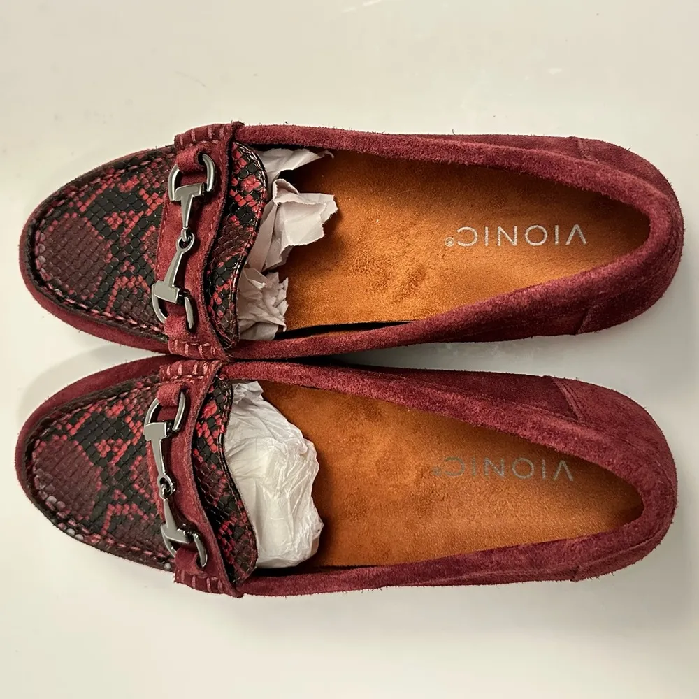 Vionic Women's Honor Dayna Suede Leather Loafers Size 8.0 US - Image 5