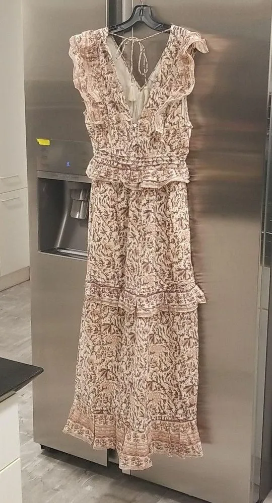 💕CLEOBELLA💕 Cherie Ankle Dress ~  Zinnia Print Large L NWT - Image 14