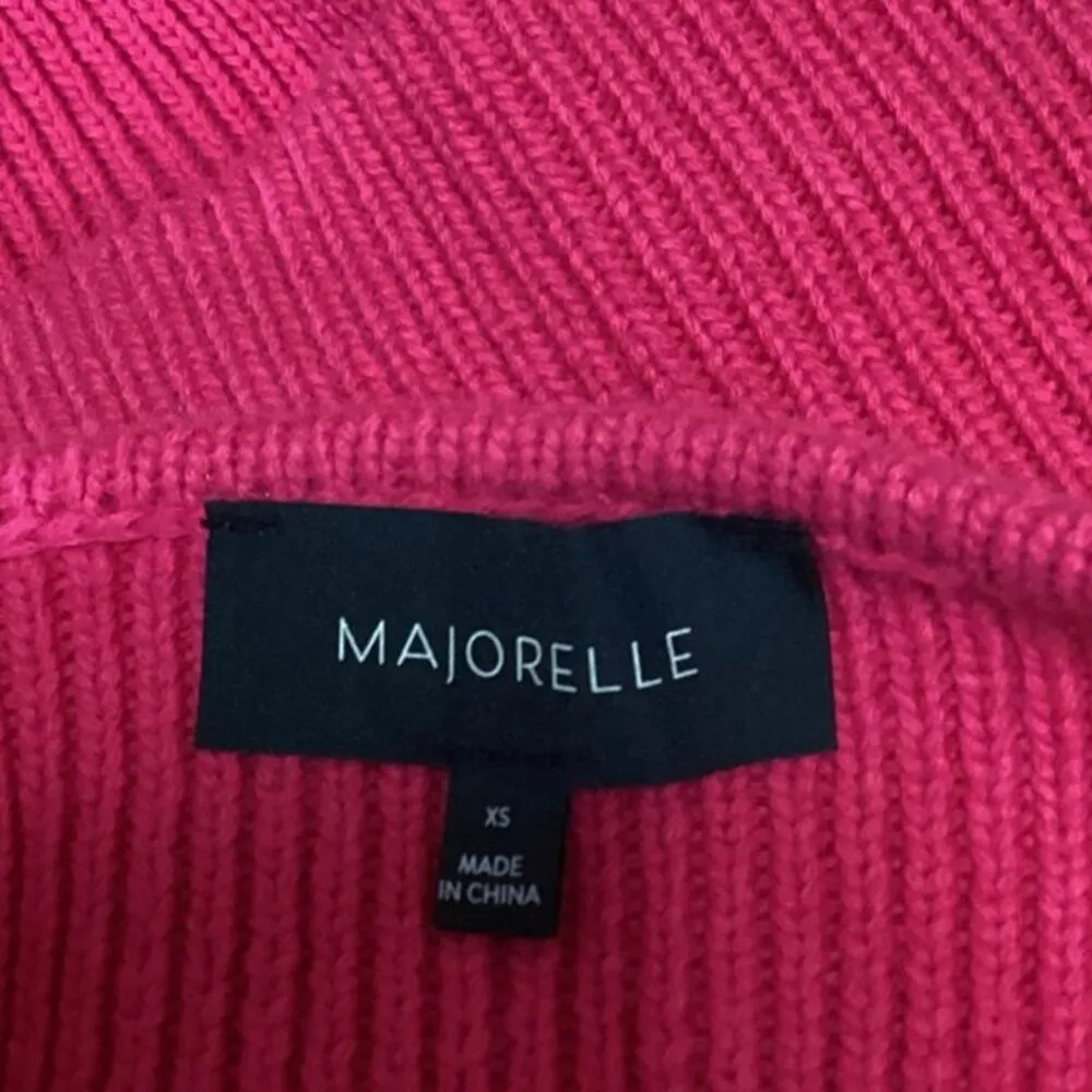 Revolve x Majorelle Jeneli Pink Sleeveless Crochet Knit Sweater Crop Top Sz XS - Image 7