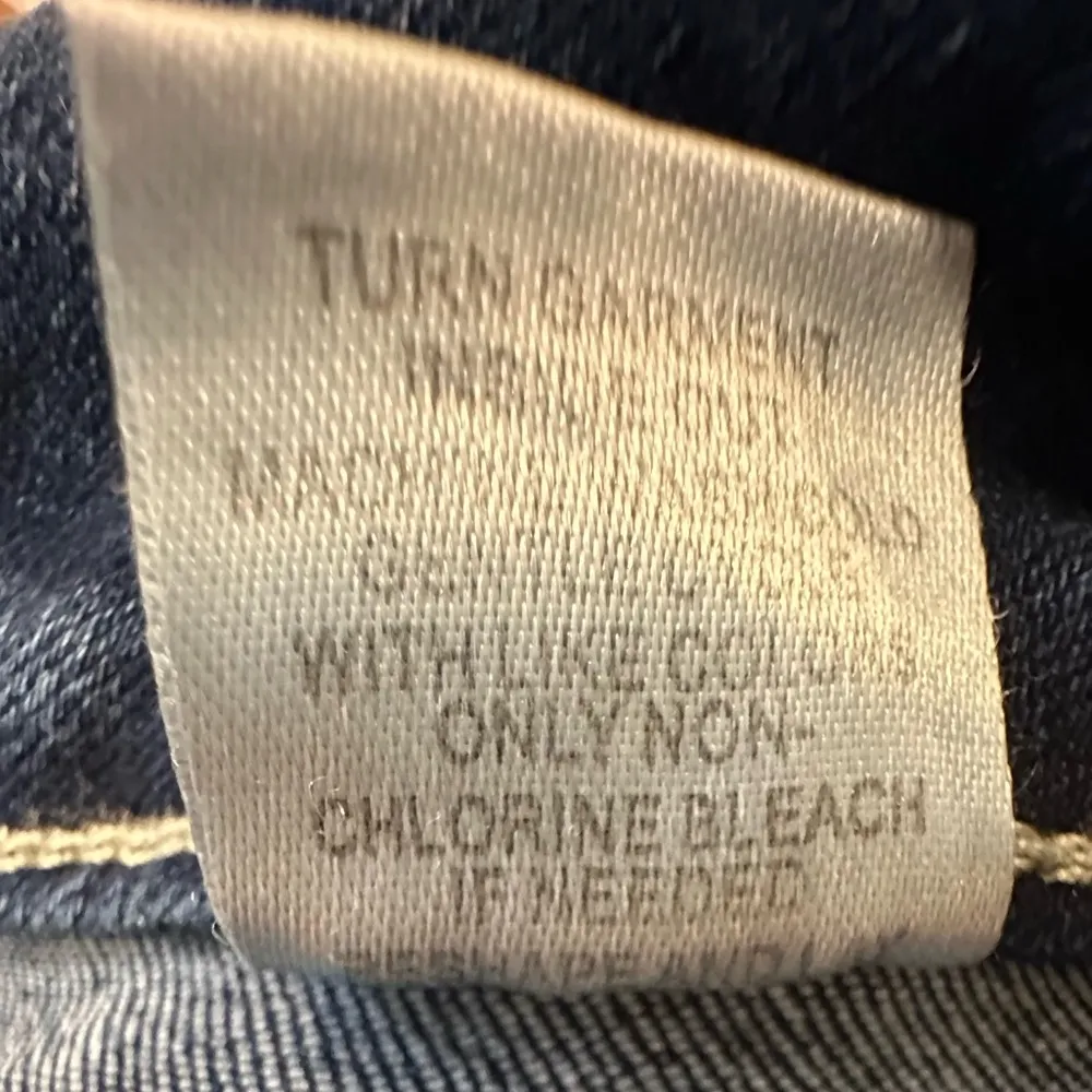 Coco + Carmen EverStretch Flare Jeans with Front Vertical Seaming Dark Denim XL - Image 6