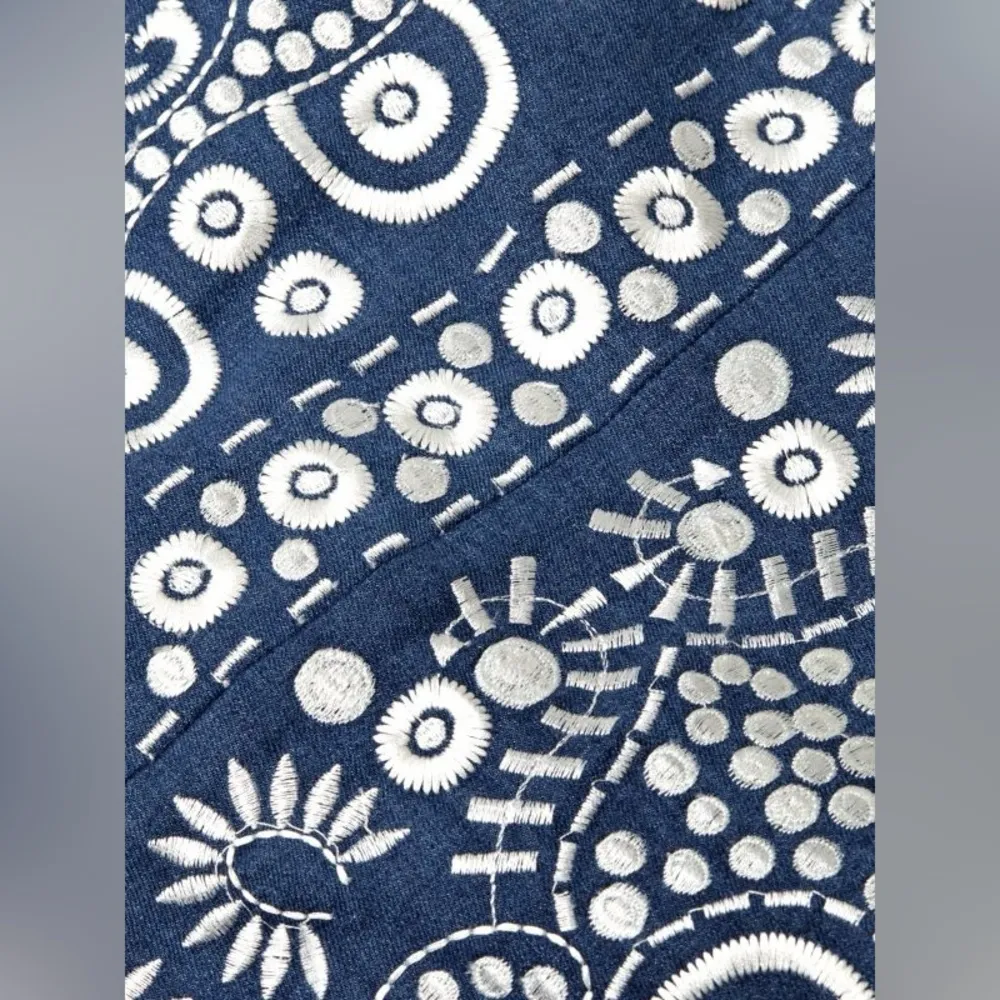 ALICE + OLIVIA Rapunzel Embroidered Flounce Mini Dress, Size 0, $495 - Image 7