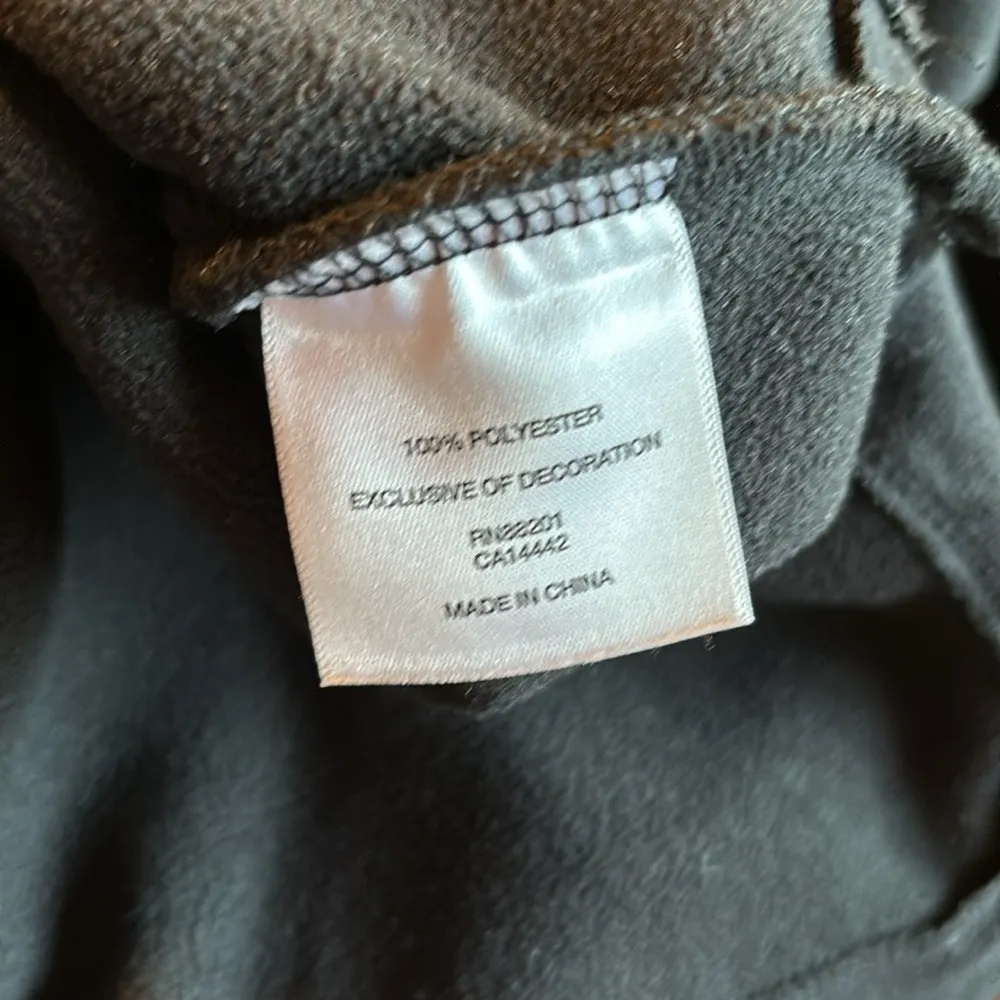 Mondetta Women's Fleece Black Jacket, Size Small - Image 6