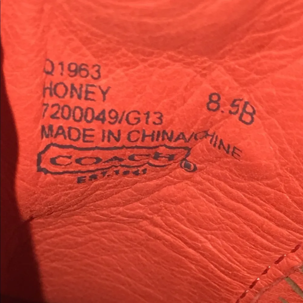 Coach Honey suede booties - Image 9