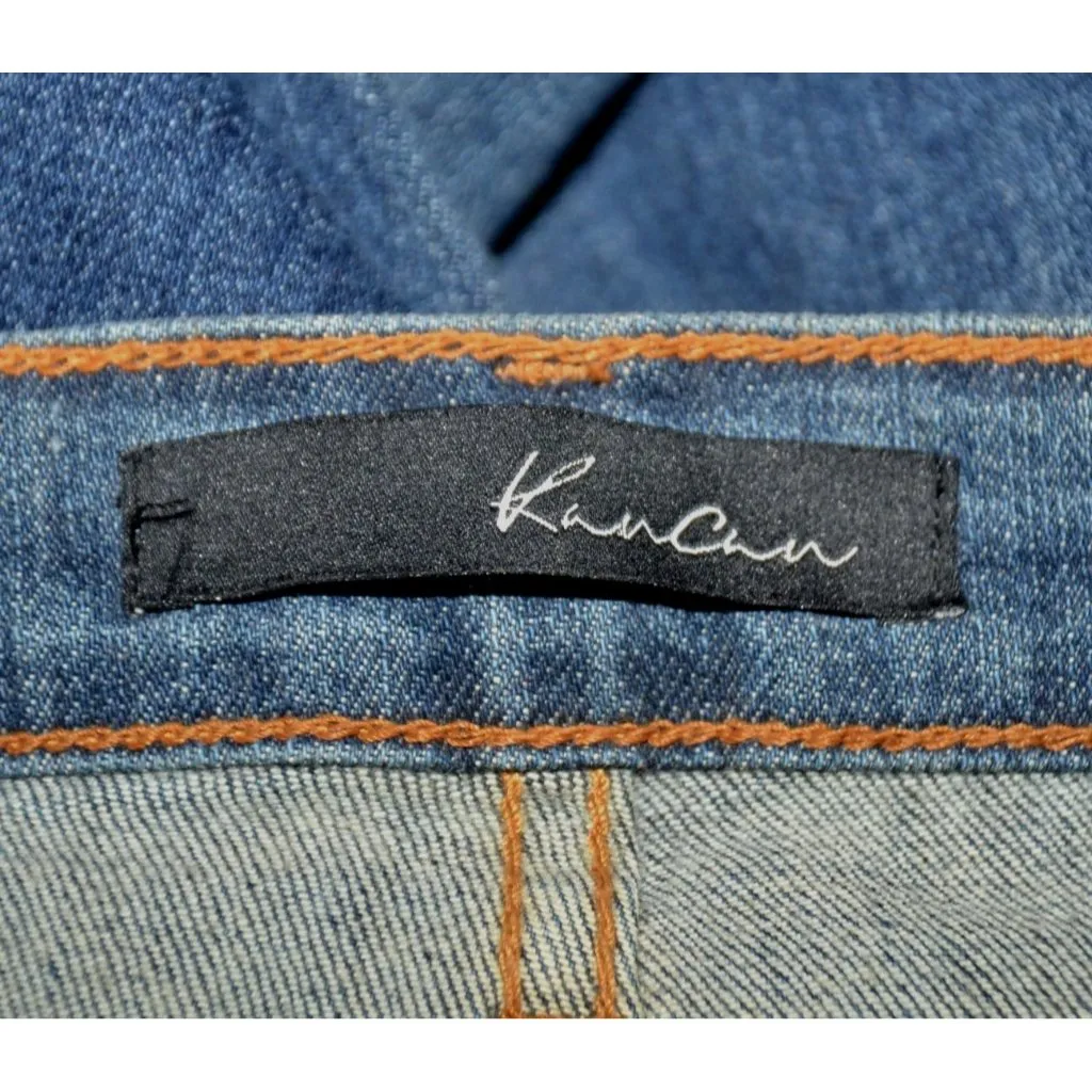 KanCan Jeans Women 15/31 Blue Mid Rise Flare Kick Stretch Denim Size undefined - Image 8