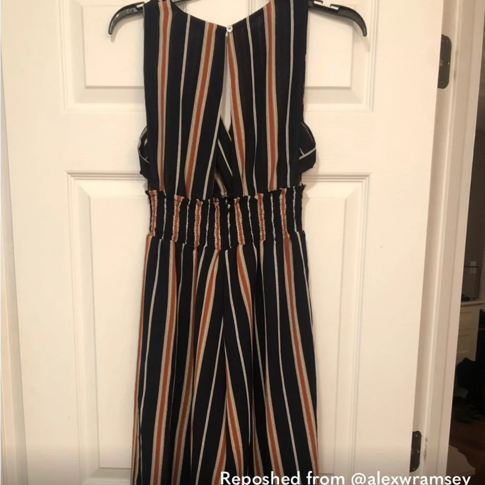 💕 💙  Navy and Orange Striped Jumper💕 - Image 10