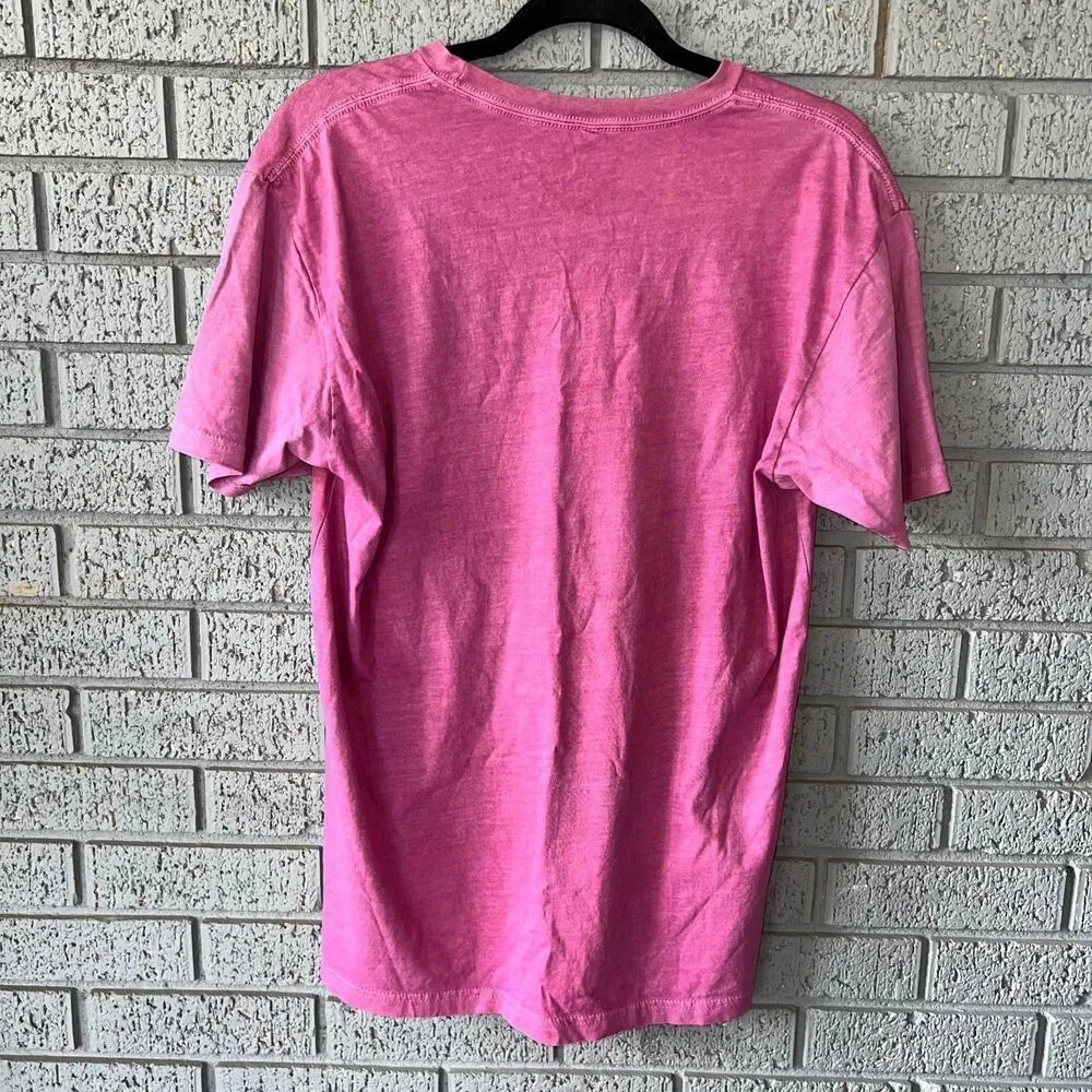 Britney Spears Graphic Short Sleeve TShirt Size Large Pink - Image 2