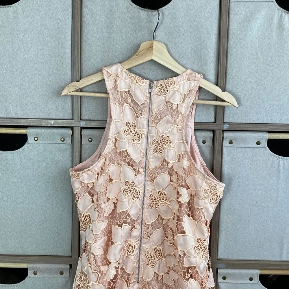 Lovers & friends peach lace mini dress - Image 5