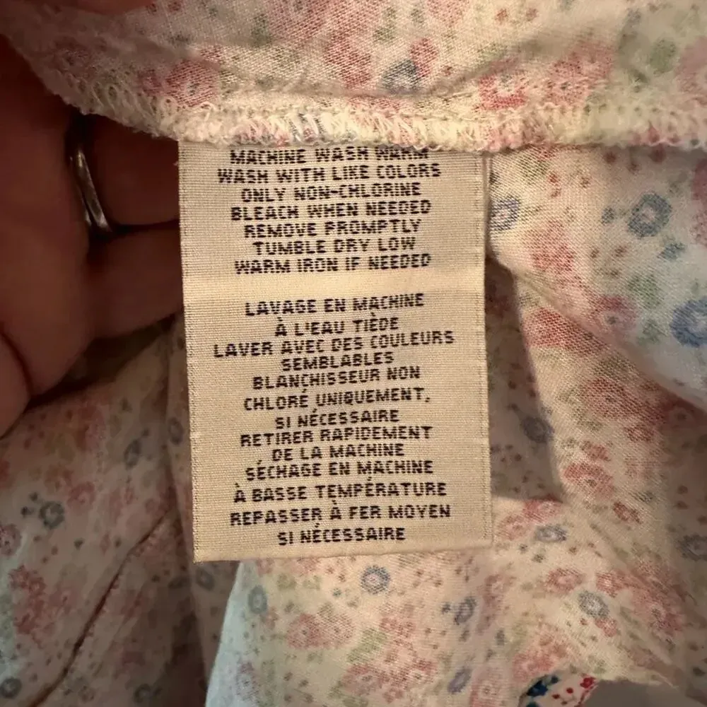 Denim & Supply‎ Ralph Lauren Lightweight Floral Cottage Core Dress w/ cut out - Image 5