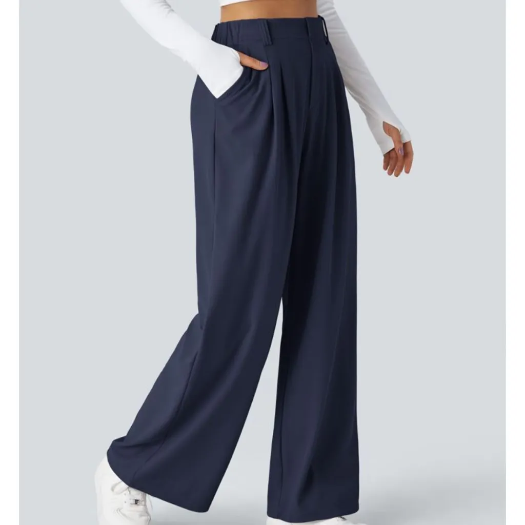 Halara Flex™ DayStretch High Waisted Pocket Work Flare Pants size M - Image 2