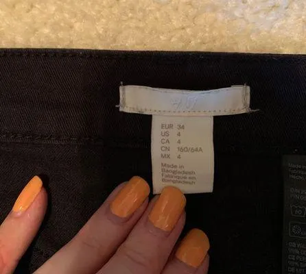 Black Jean Shorts - Image 3