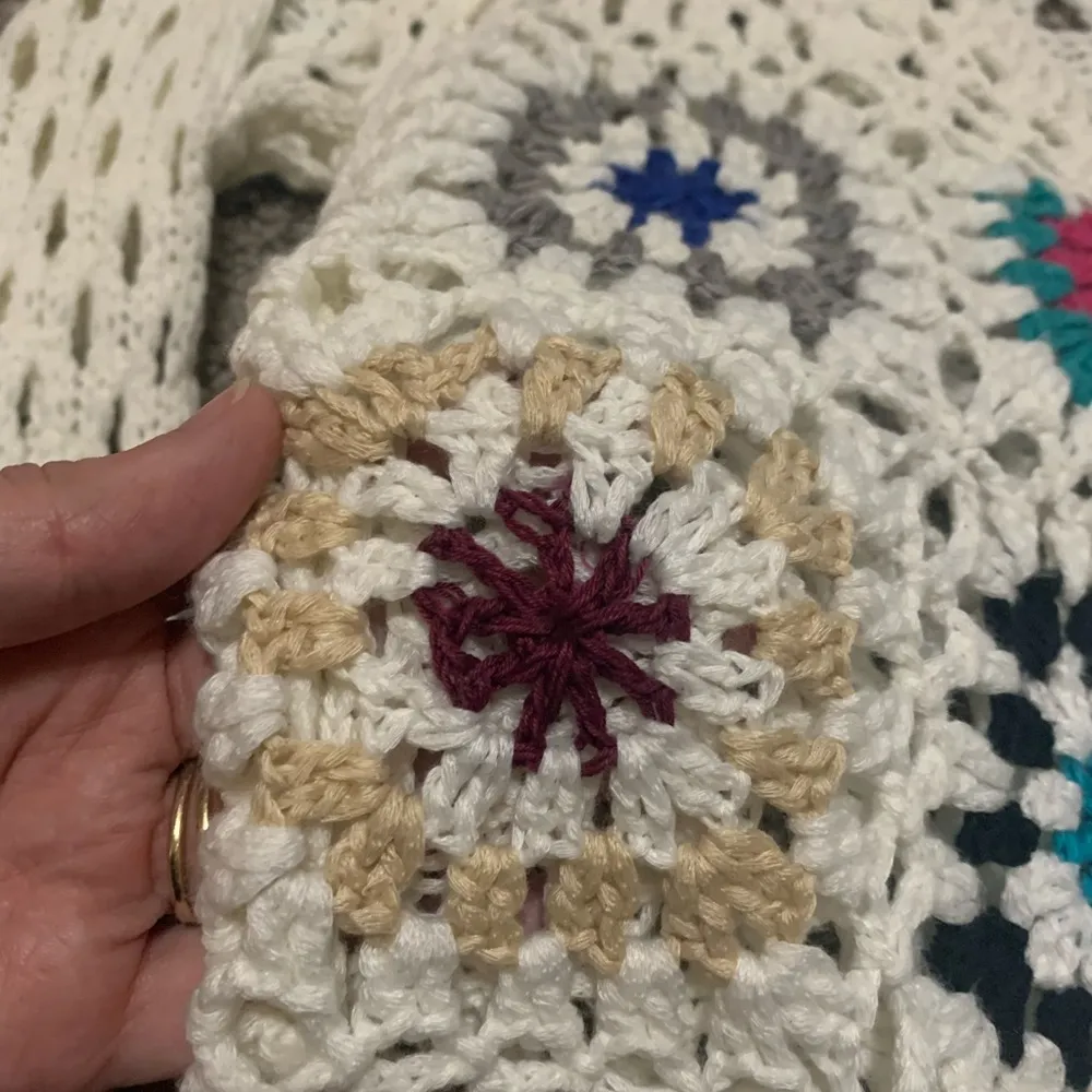 Debut  granny square cardigan size L - Image 6