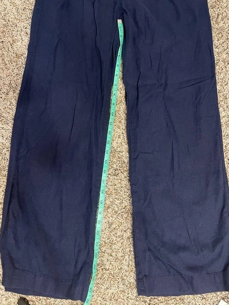 Briggs linen blend pants Blue Size M - Image 4