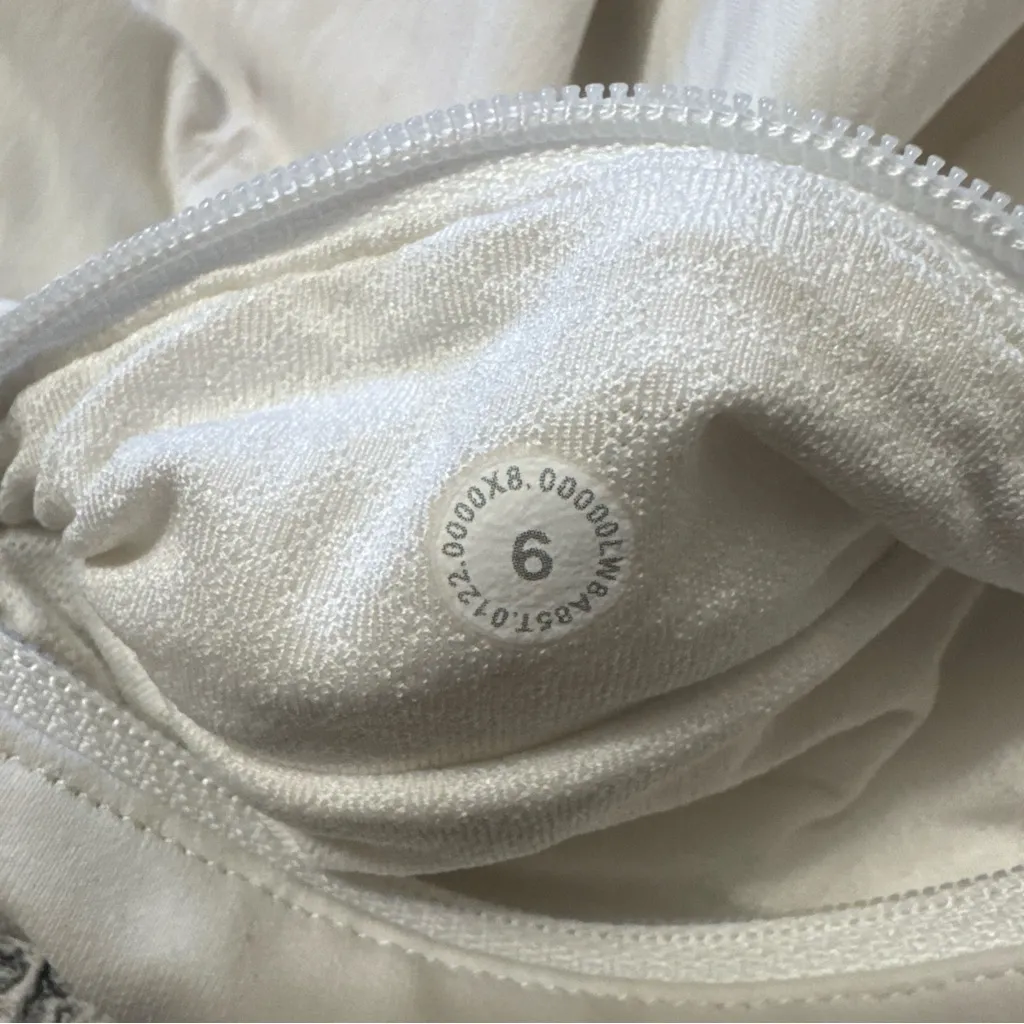 Lululemon White Pace Rival Skirt Size 6 Tall - Image 8