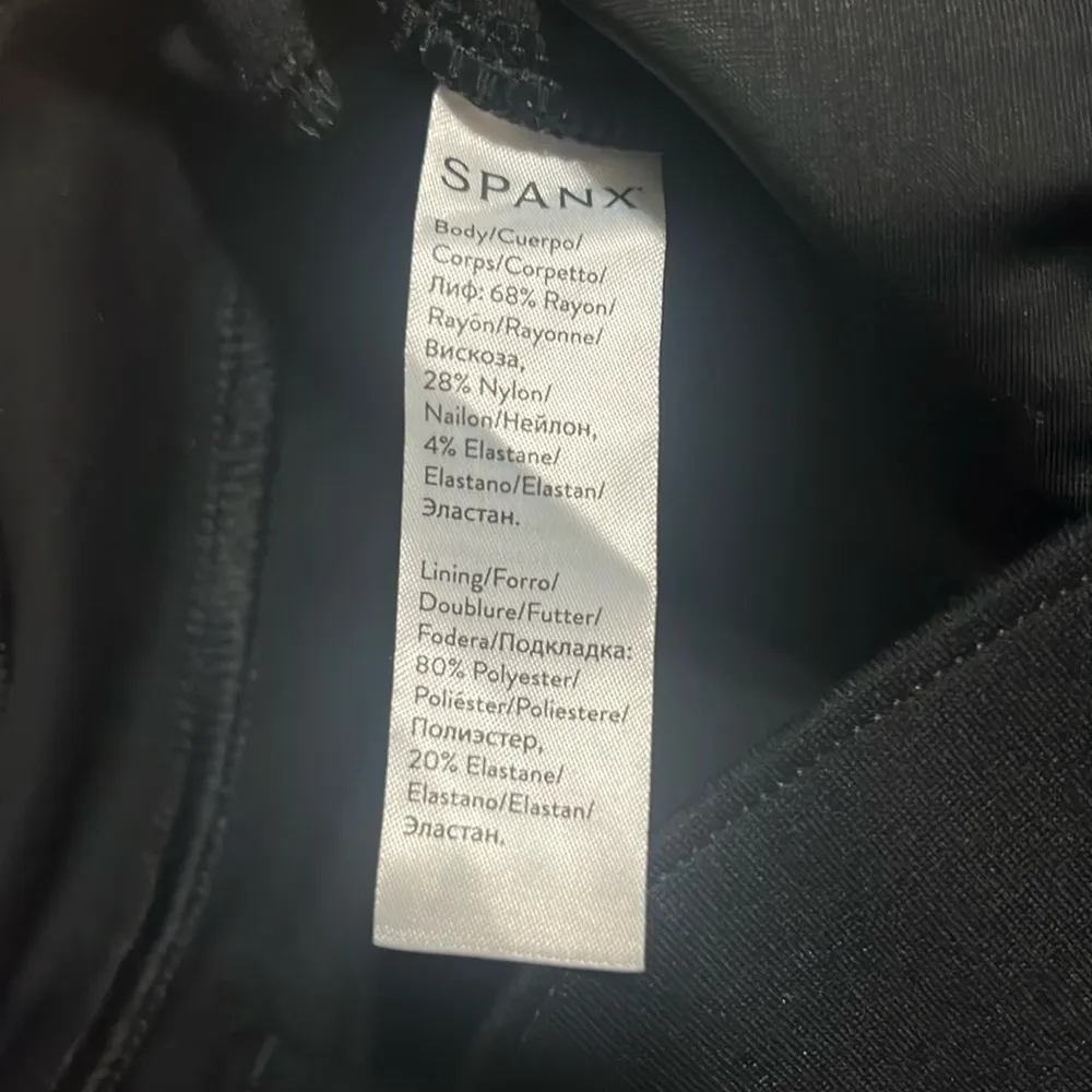 Spanx The‎ Perfect Pant Ponte Knit Ankle-Length Black Medium - Image 9