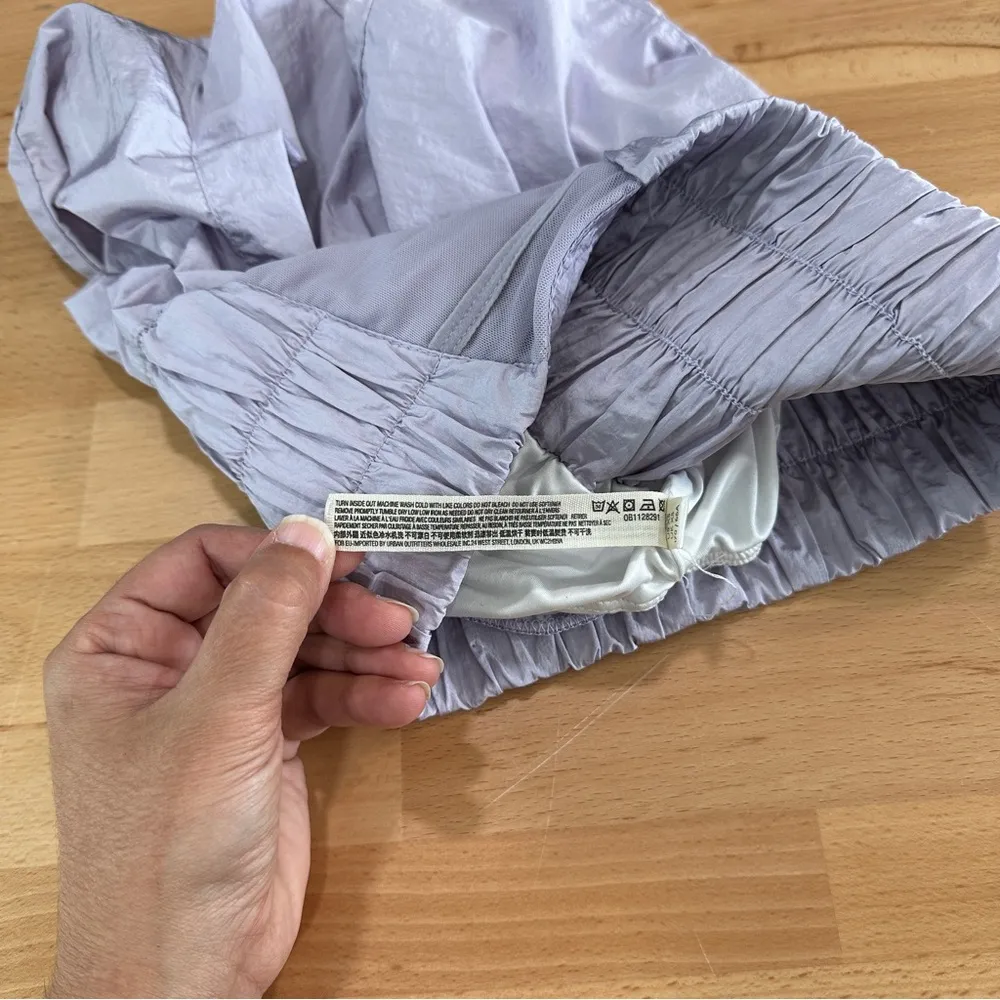 Free People The Way Home Shorts Light Lavender Athletic Short Running Size XS - Image 9