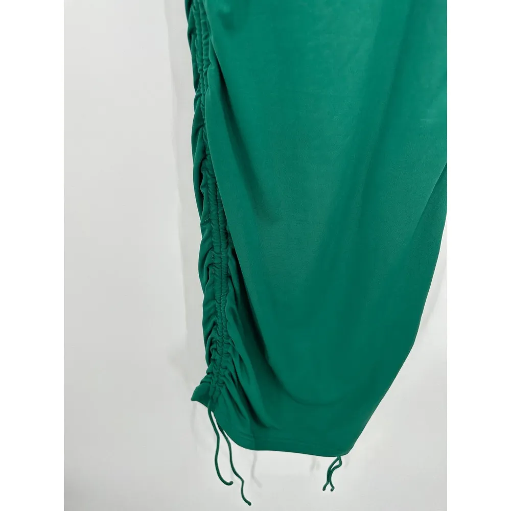 Superdown Dress Women XXS Green Cory Ruched Side Sleeveless Mini Revolve - Image 5