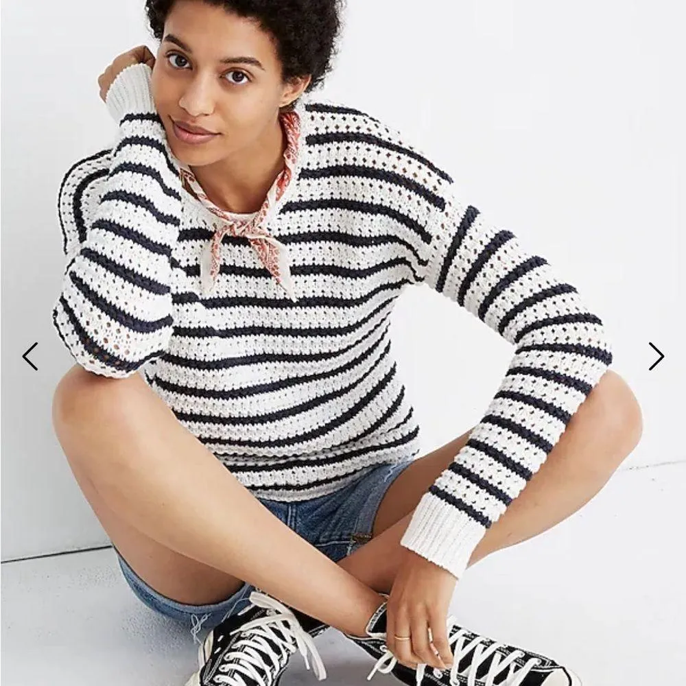 Madewell Women’s Open-Stitch Austen Pullover - Image 6