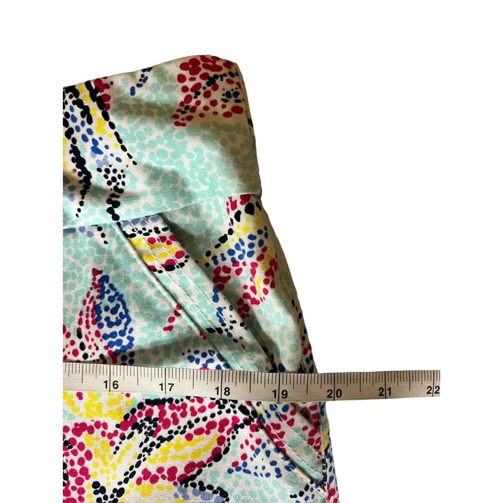 Westbound Women's Light Blue Multicolor Shorts - Image 7