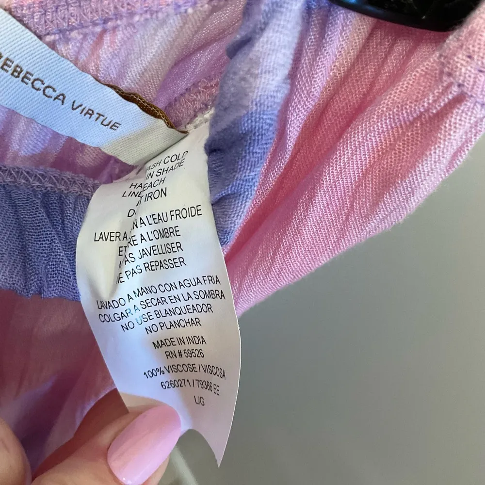 BECCA by Rebecca Virtue Free Bird Tie Dye Coverup Dress - Image 6