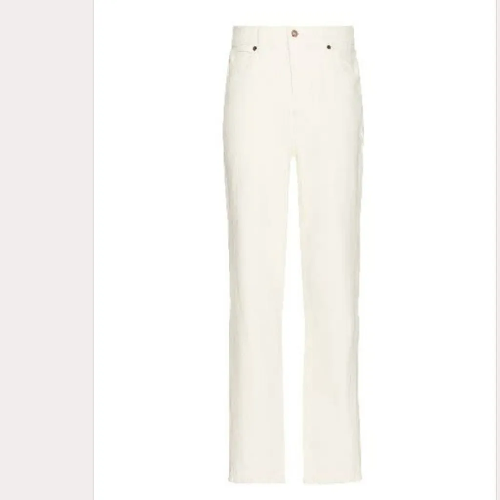 NWT DICKIES Women's Thomasville Relaxed Fit Jeans Natural SZ-8 - Image 3