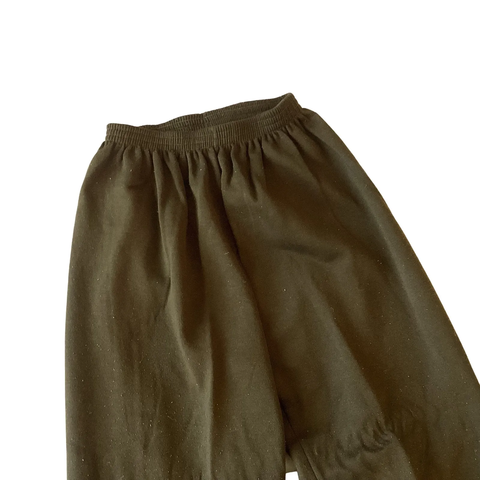 Olive Green Sweatpants Size M - Image 2
