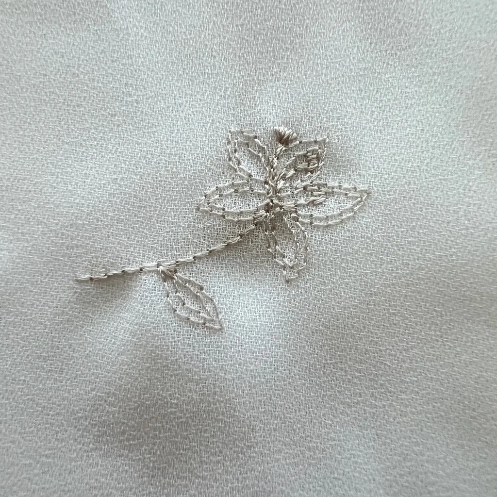 Norton McNaughton White Long Sleeve Button Down Shirt - Image 4