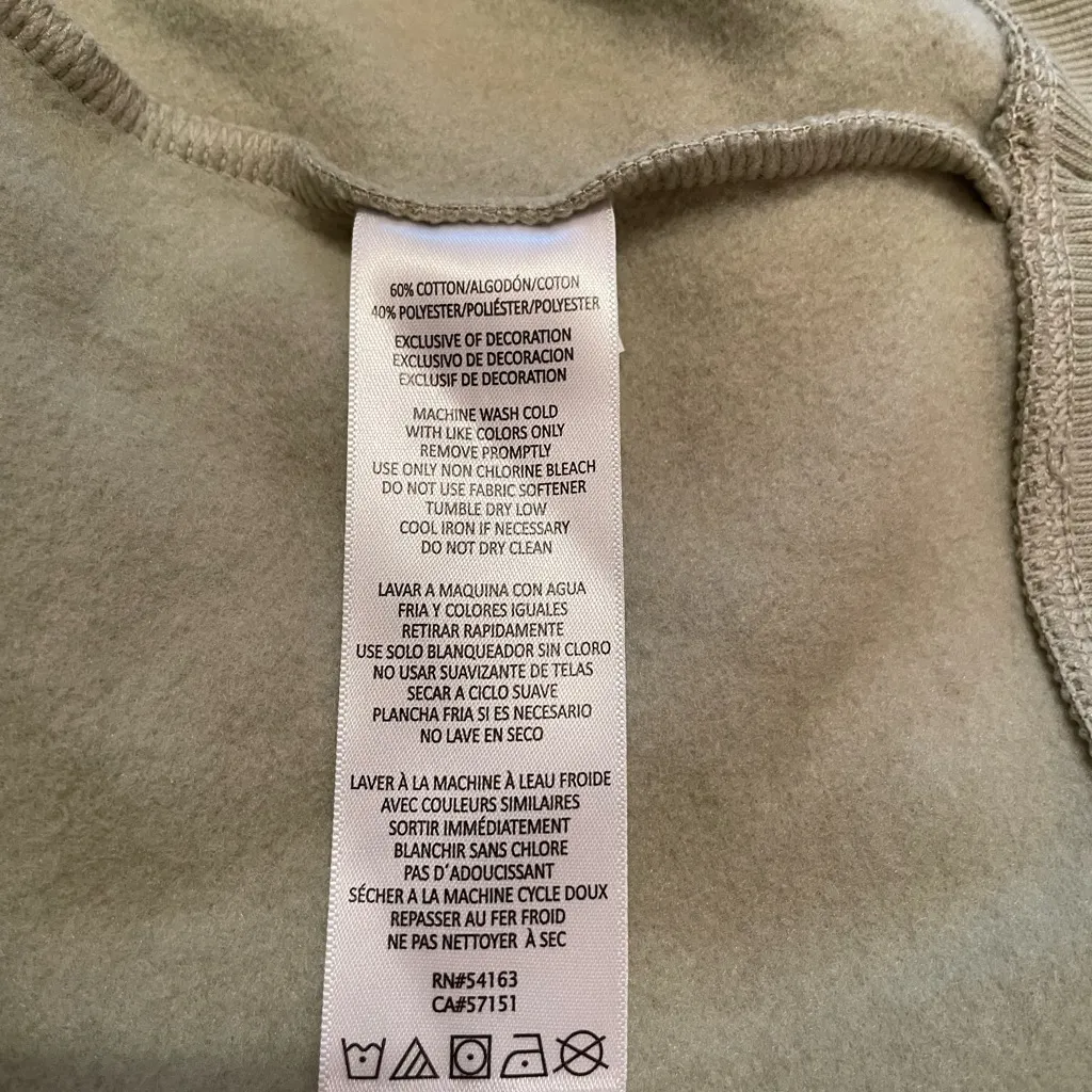 Calvin Klein Performance Light green Hoodie, size L - Image 6