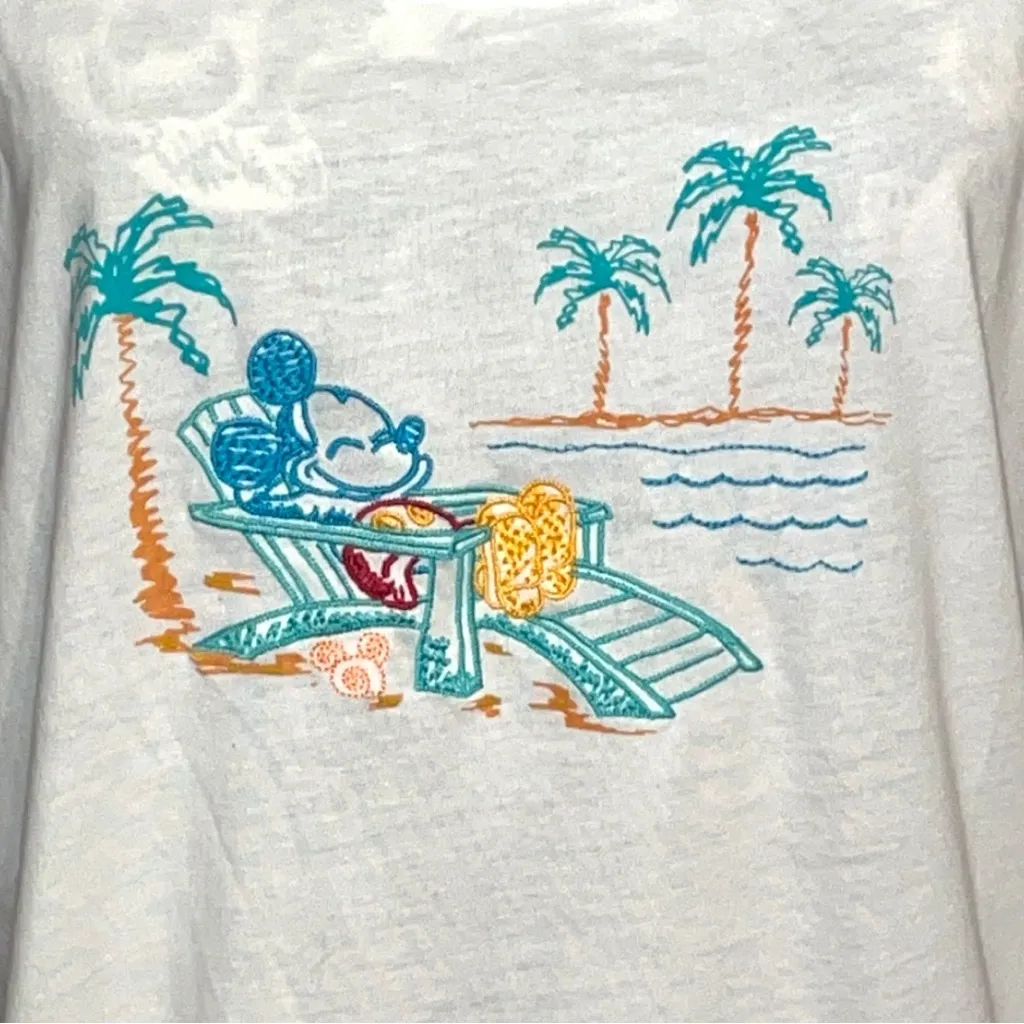 Disney  Parks Mickie Mouse Criss Cross Tank - Image 4