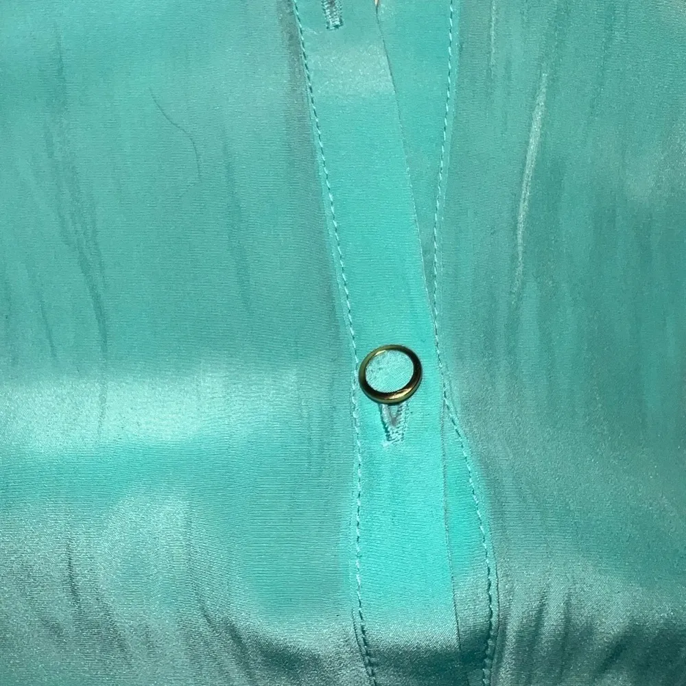 ✨RAMY BROOK-Ansley Flutter Sleeve Jumpsuit Malachite  - Size Large. NWT - Image 12