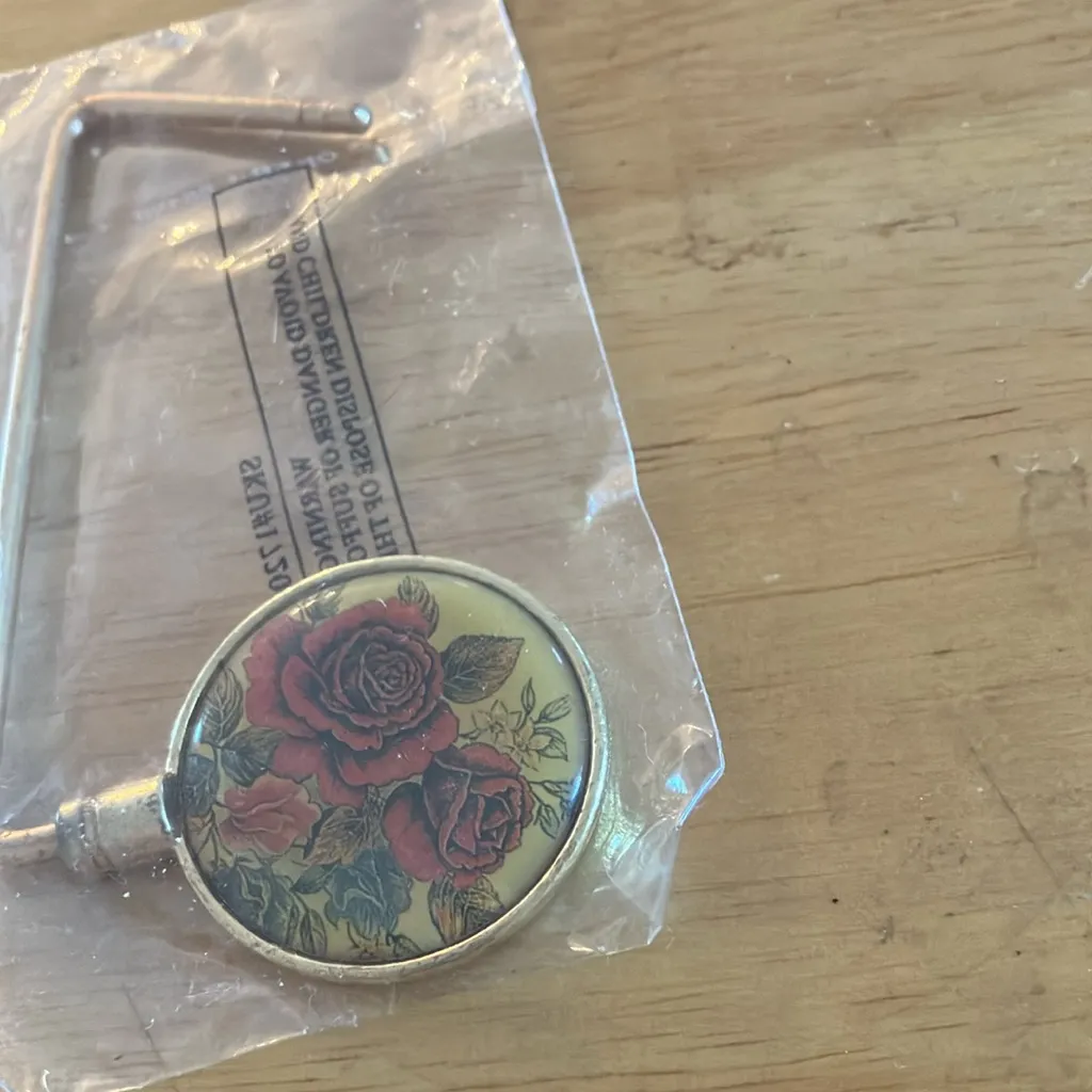 Floral Rose Handbag Hook - Image 2