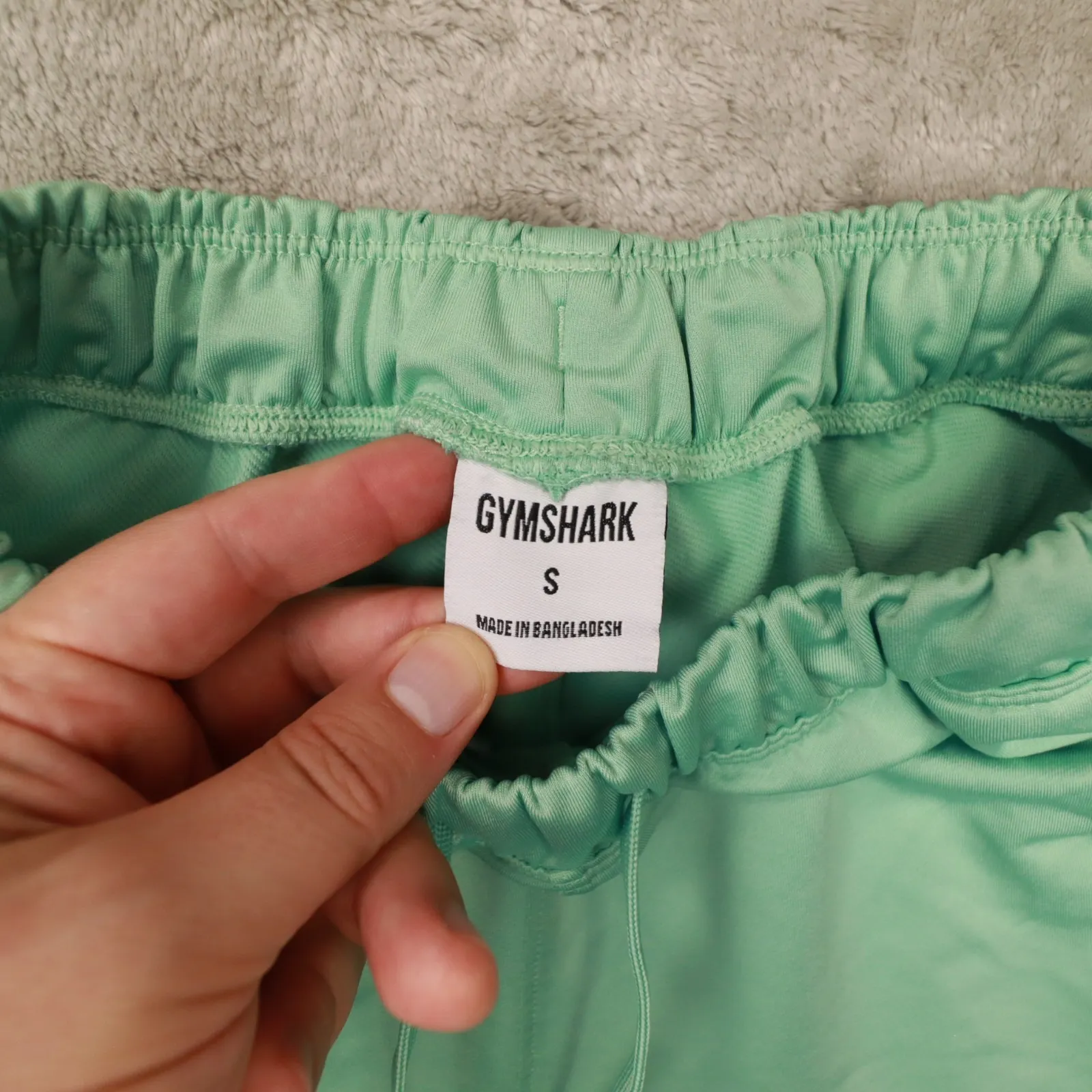 Gymshark Recess Shorts Light Green High Rise Women's size Small Gym Running - Image 6