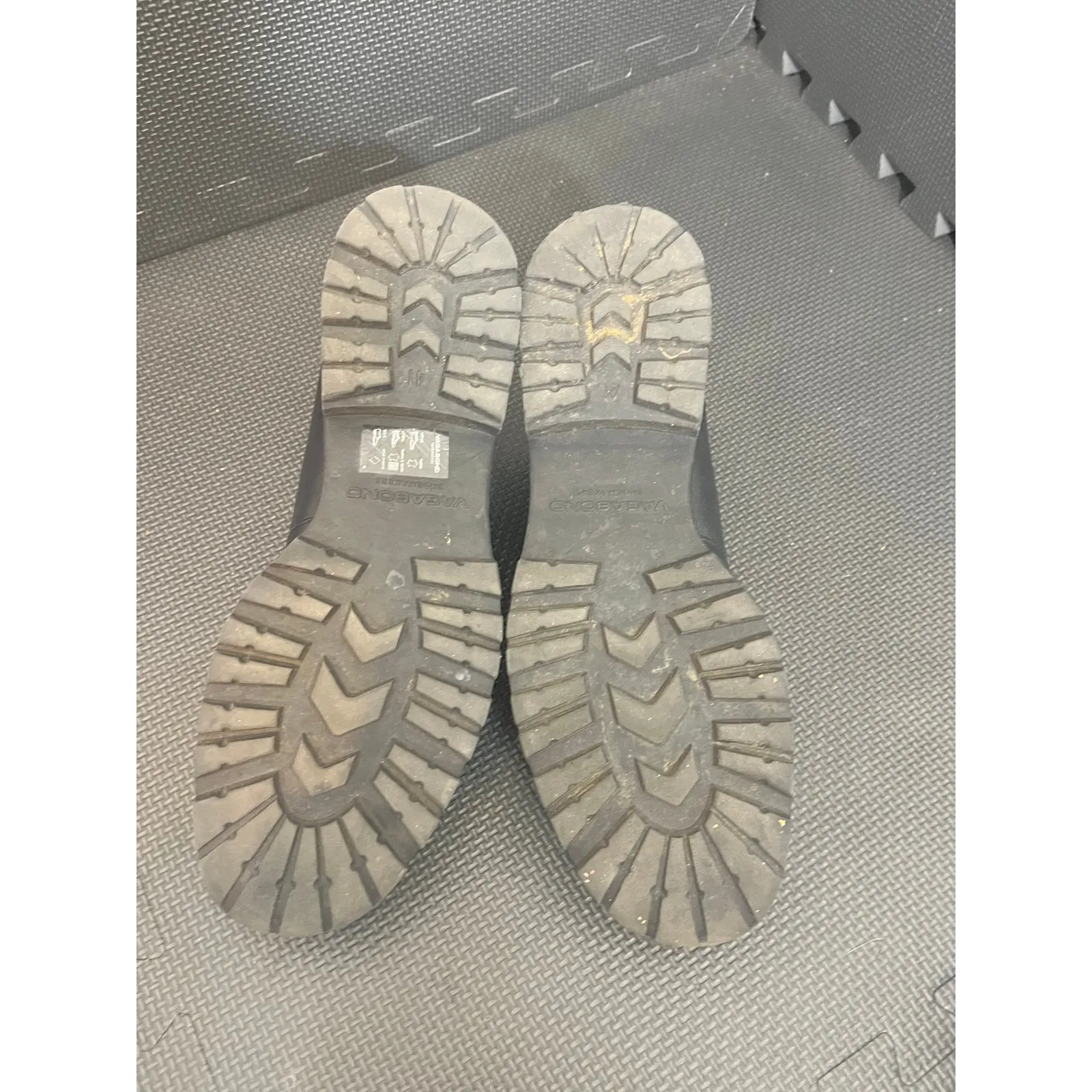 Vagabond Shoemakers Kenova Leather Derby Lace‎ Up Chunky Shoes Black Size 9.5 - Image 5