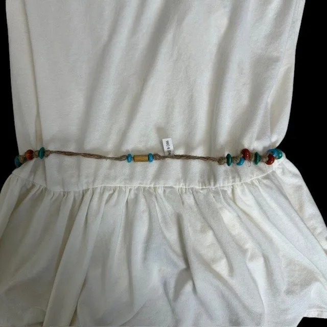 Ralph Lauren‎ Polo Jeans Co. Cream Wrapped Draped Goddess Top Size M Size M - Image 10