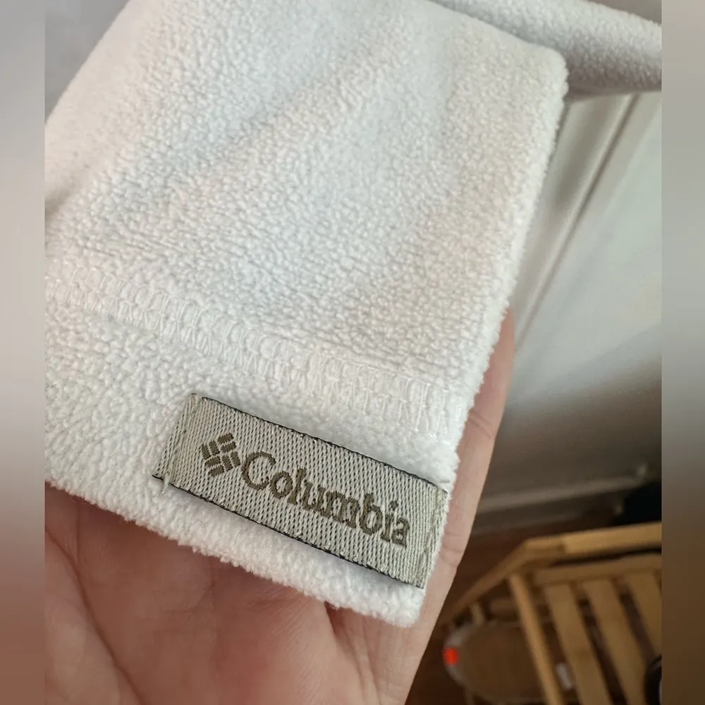 Columbia Shirt Womens Large Fleece Turtleneck Long Sleeve Gorpcore Outdoor Logo - Image 4