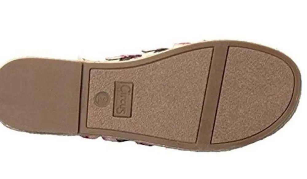 New Circus by Sam Edelman Ariel Espadrille Floral Red - Image 4