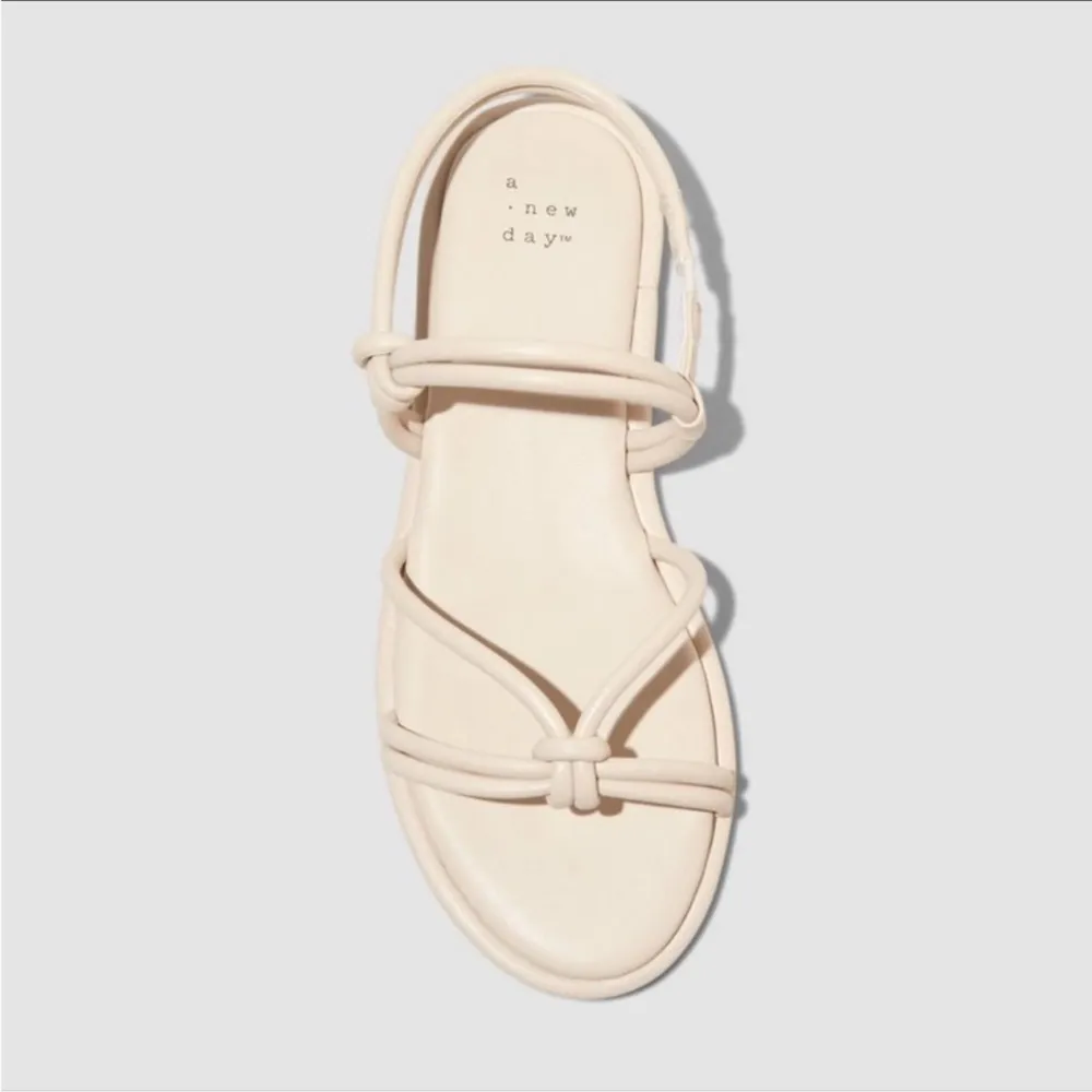 NWT A New Day Lara Sandals Off White Size 9 - Image 2