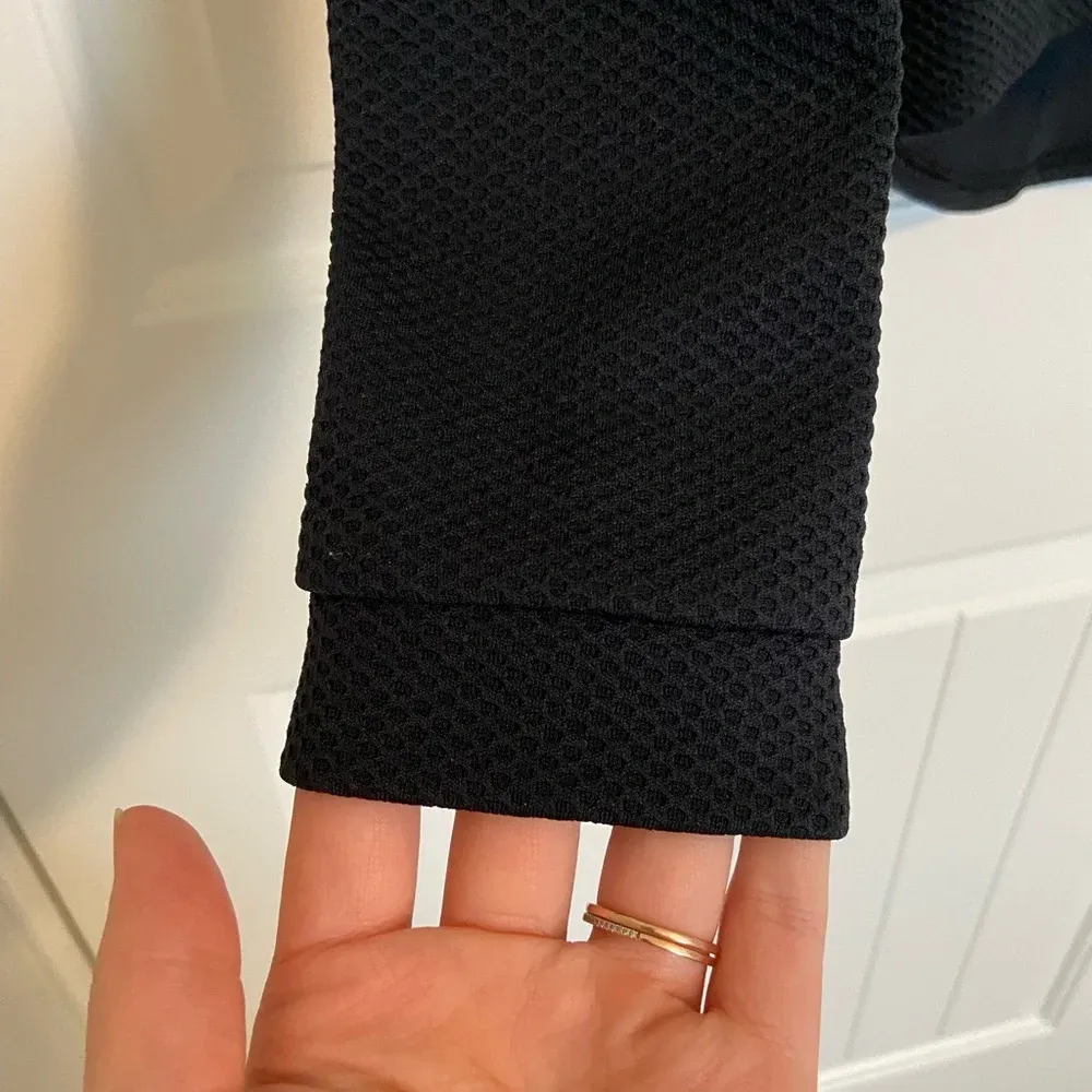 NFL women’s black compression turtleneck active long sleeve shirt —‎ small - Image 3