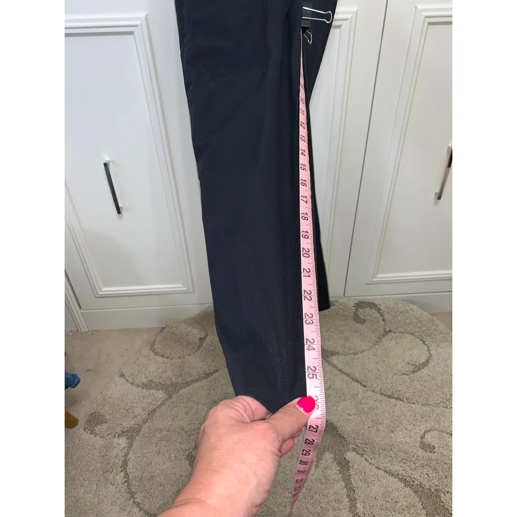 Crown & Ivy Women's Size‎ 16 Black Ankle Pants Straight Leg Casual - Image 8