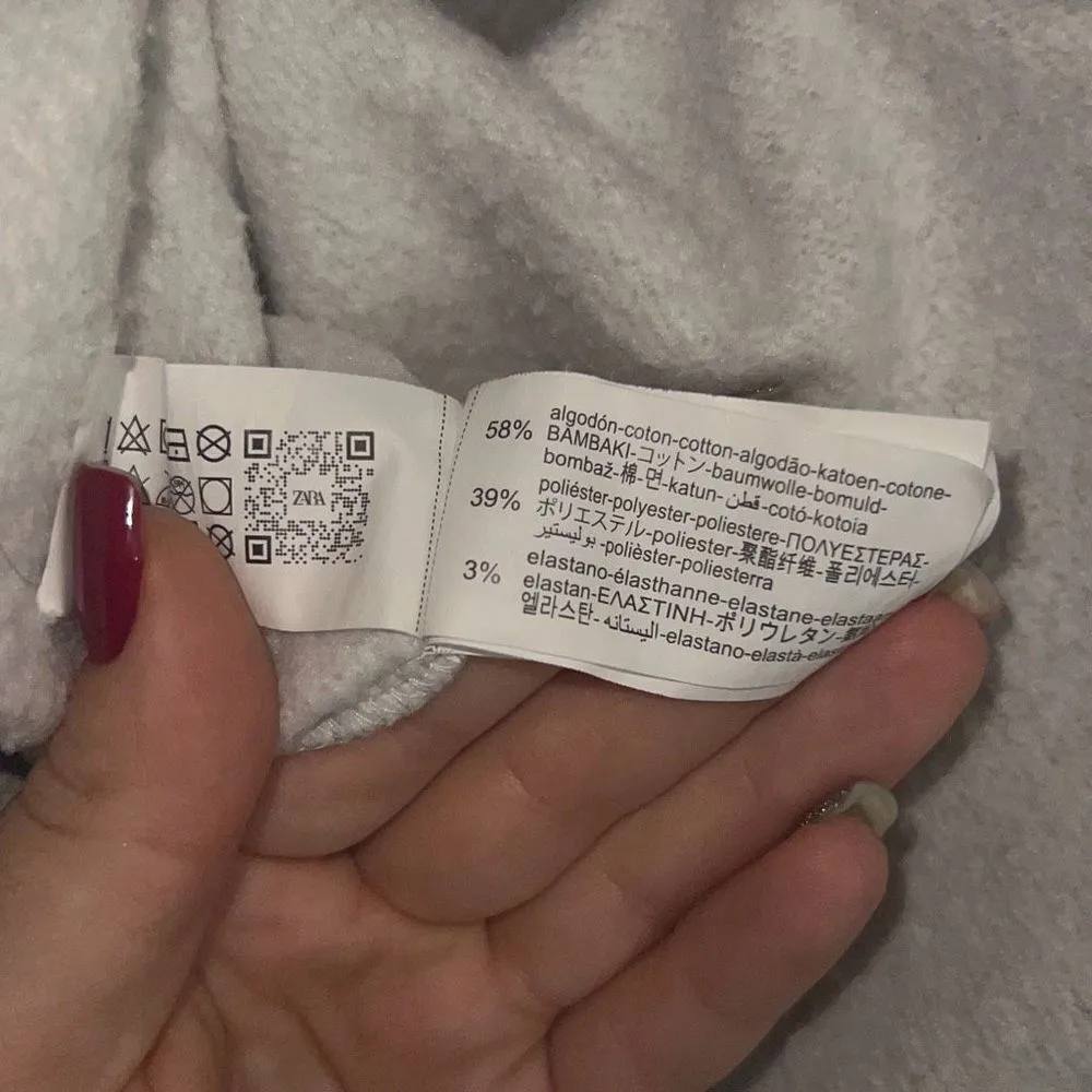 ✨ZARA MINIMALIST COTTON BLEND SWEATSHIRT✨ - Image 10