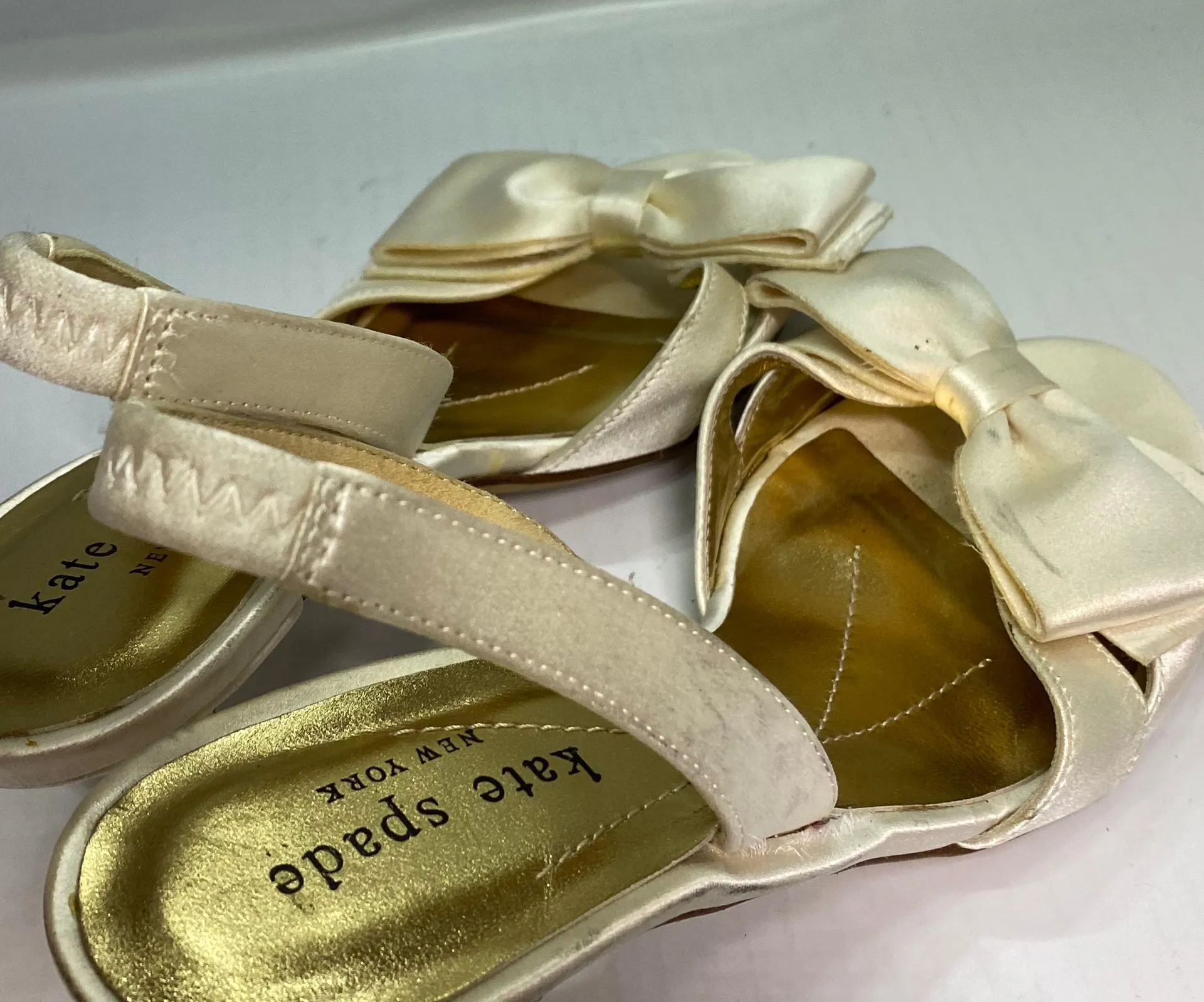 Kate Spade New York Slingback Open Toe Now Heels 5.5 - Image 3