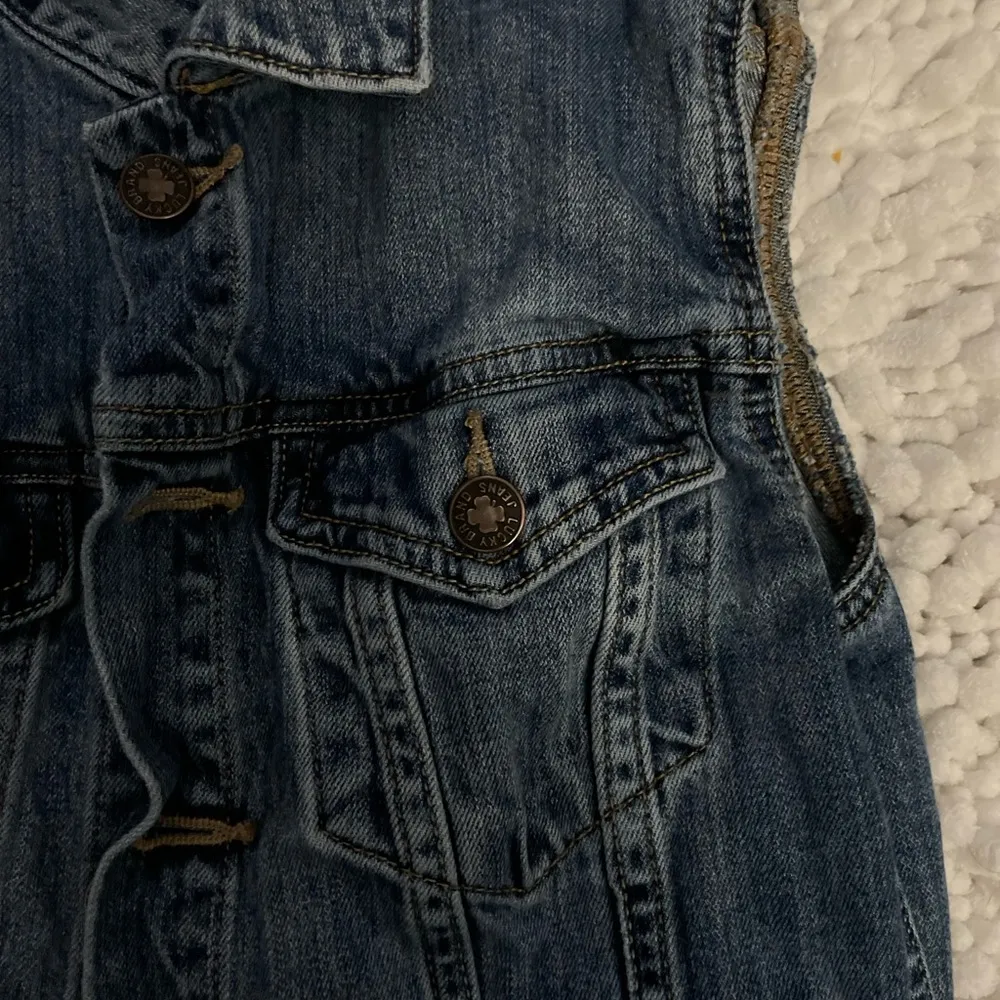 Lucky Brand Denim Vest XSmall - Image 2