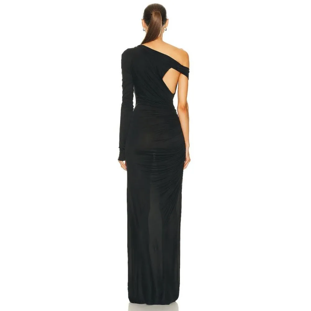 GAUGE81 Myrtia Dress in Black 36 New Womens Maxi Long Gown Size undefined - Image 2