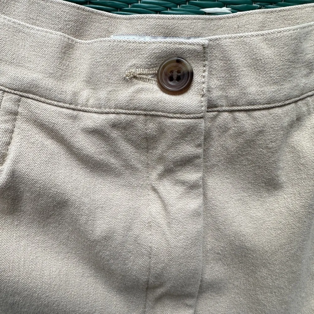 Jones Wear Sport Vintage High Rise Cream Pants Women’s Size 14 - Image 2