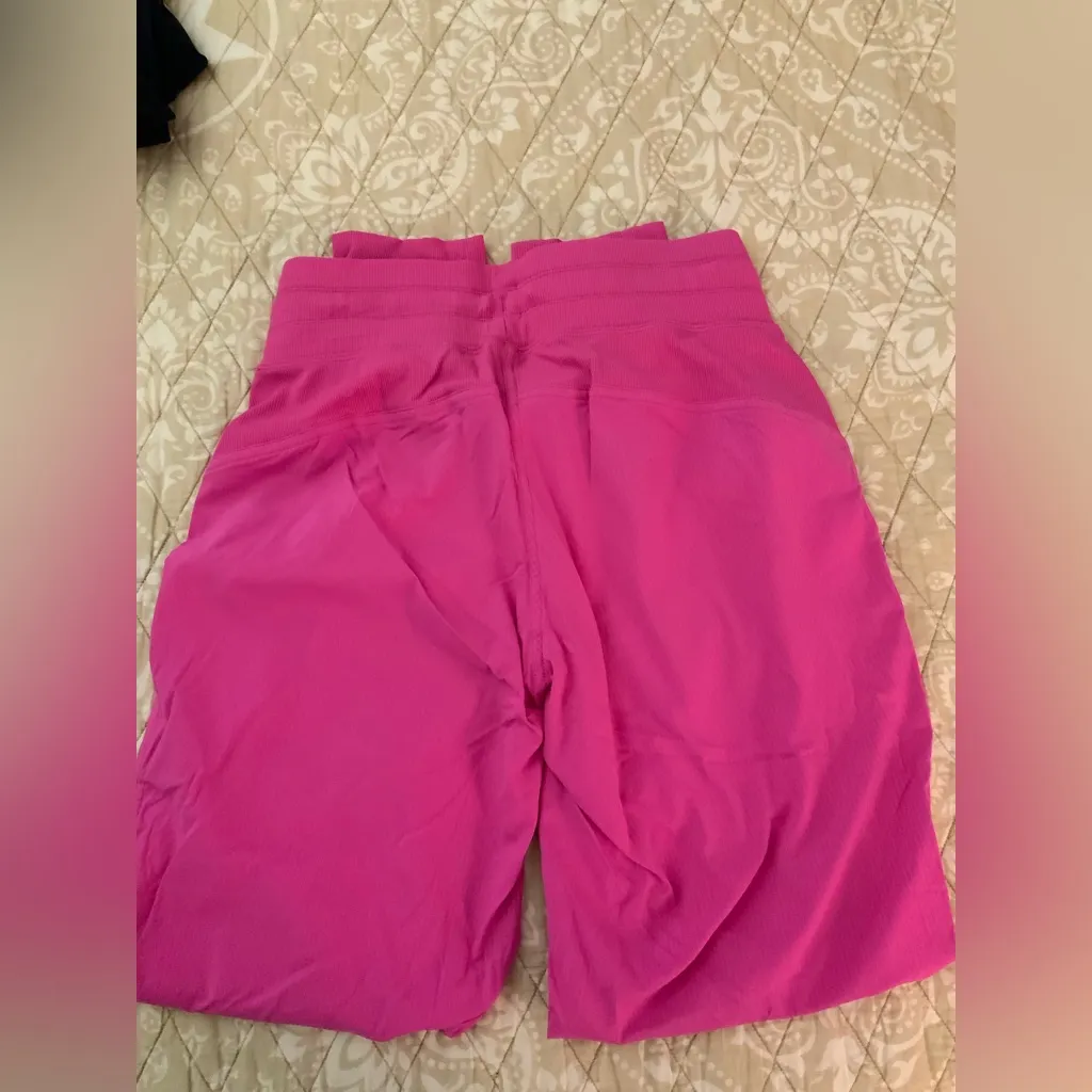 Lululemon Athletica Hot Pink Jogger Pants - Image 2