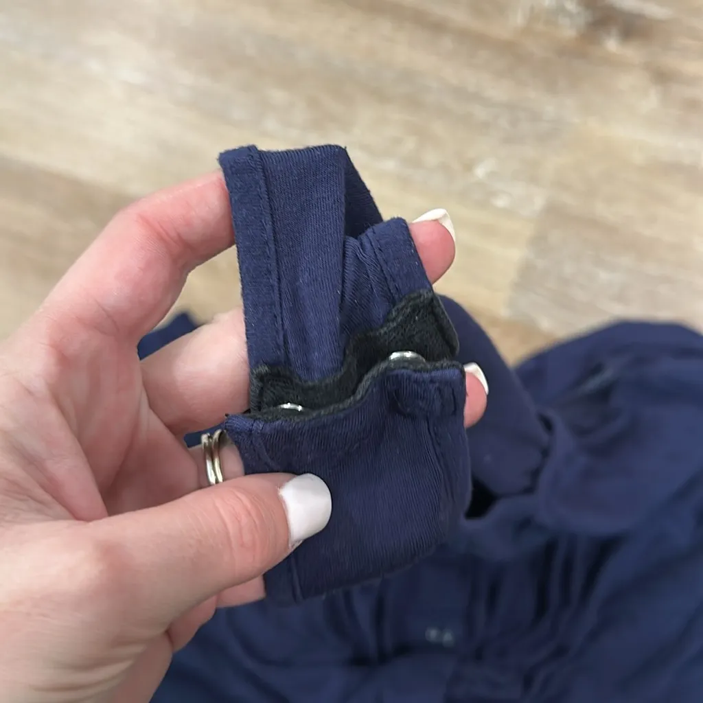 Ekouaer blue maternity dress - Image 3