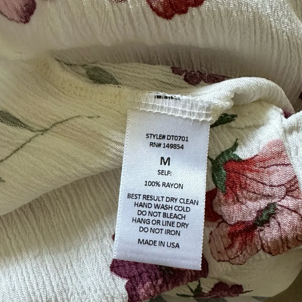 Sage the Label White Floral Maxi Dress - Image 6