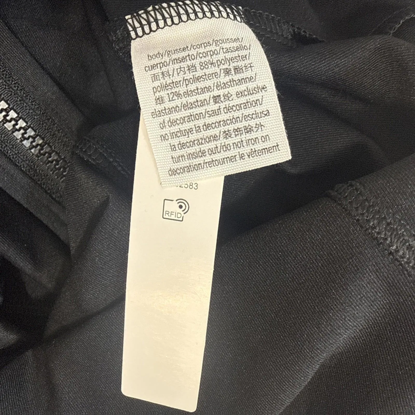 NWT Victoria’s Secret PINK Active Black One-Piece Gym To Swim Swimsuit Size XL - Image 11