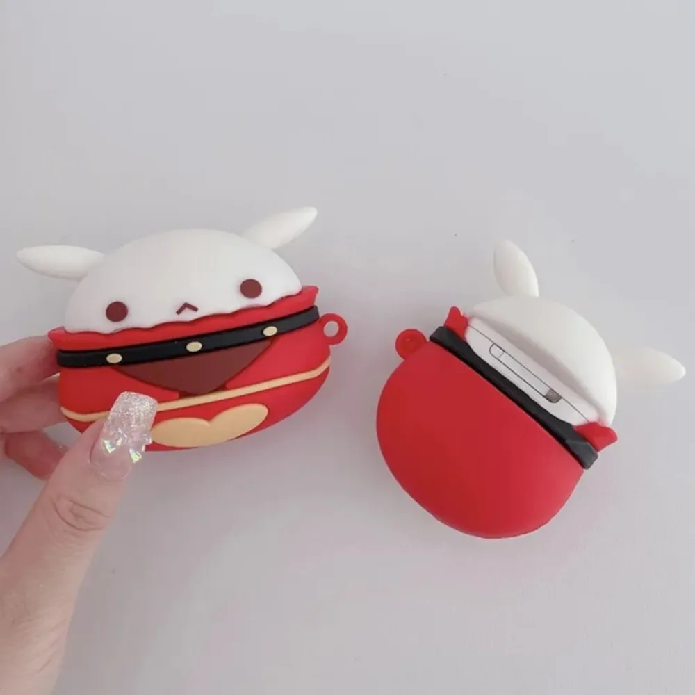 NWT! Rabit Klee Kawii Bouncing Bomb 3D Airpod Pro Silicone Case NEW - Image 5