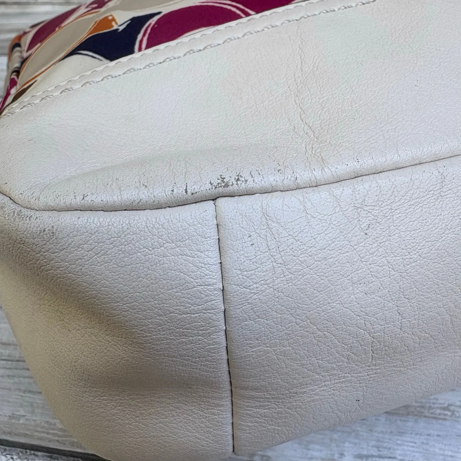 Coach Purse Park Hand Drawn Scarf Print Convertible Shoulder Bag Crossbody Small - Image 14