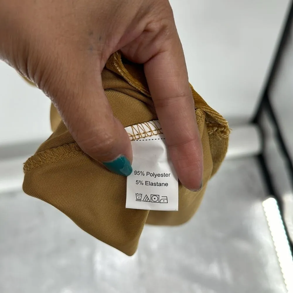 SHEIN Curve velvet faux wrap mini dress stretch semi formal date night size 3XL - Image 6